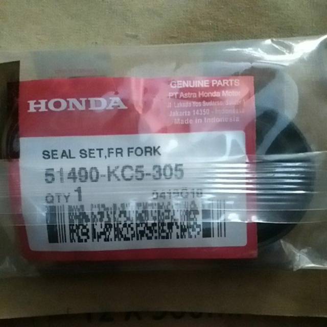 Sil Skok Seal Shock Tutup Depan Honda GL Max GL Pro Tiger Mega Pro 51490 KC5 305 Assy 31 X 43 X 10,5