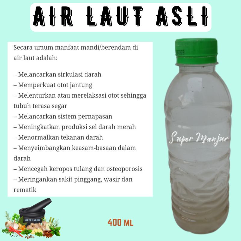 Jual AIR LAUT ASLI MURNI DARI LAUT Shopee Indonesia