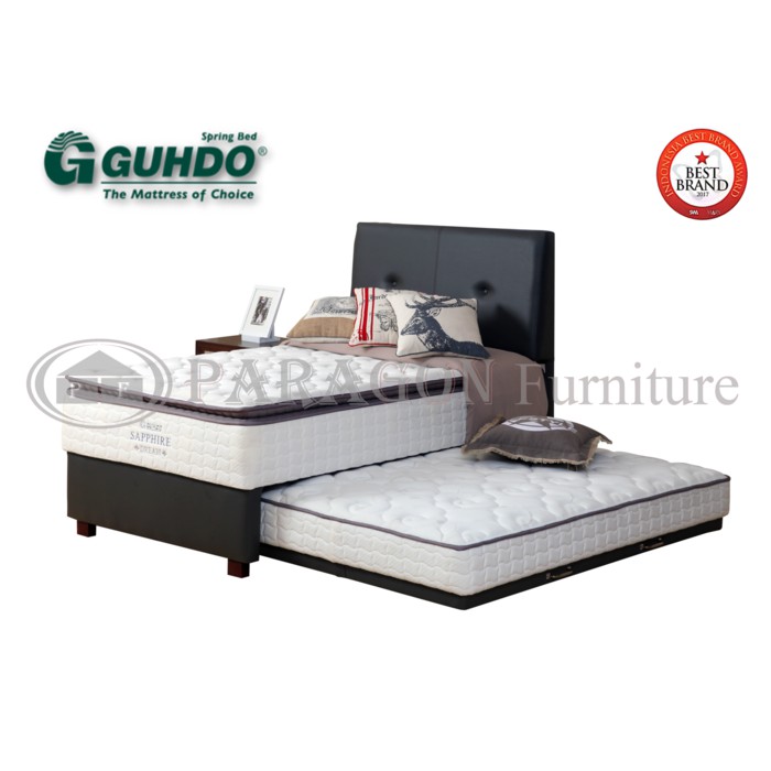 Guhdo Spring bed 2in1 Sapphire P Top 180x200 & 100x178 HB Bravo -