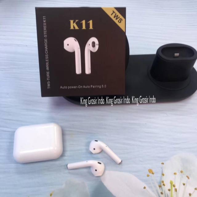 Headset Bluetooth K11 TWS Touch True Wireless Earphone K11 TWS Touch