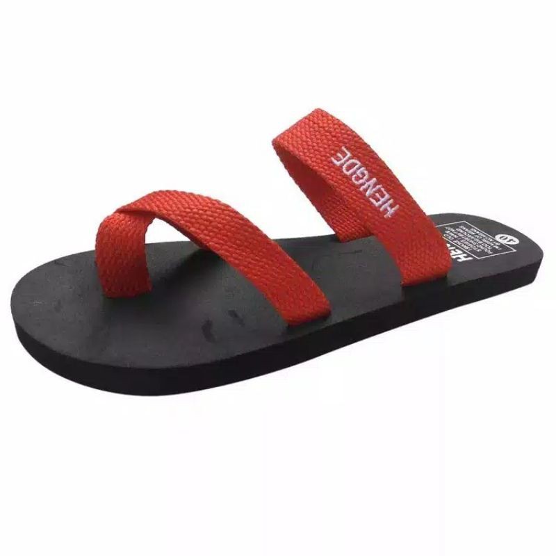 Sandal wanita HENGDE - Sandal tali webing promo new