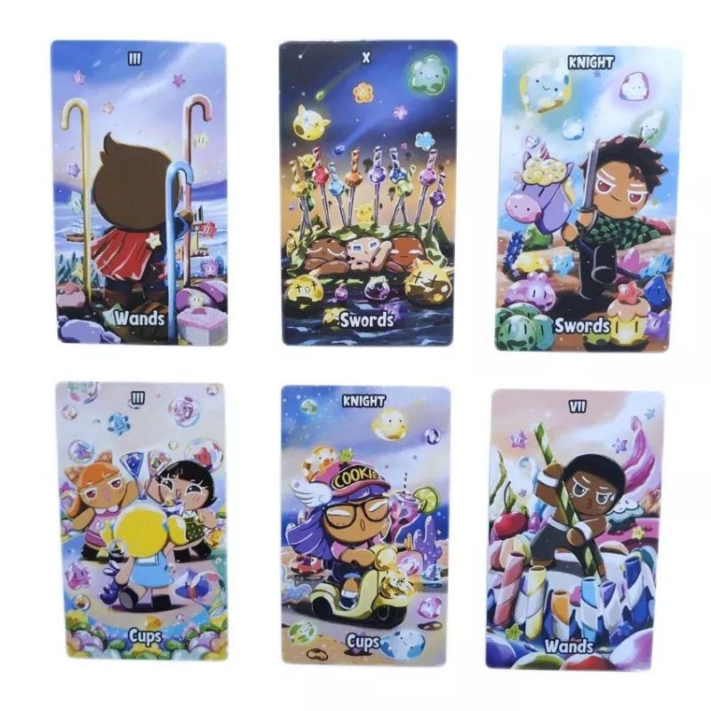 Cookie Story Tarot 12x7cm include guide paper