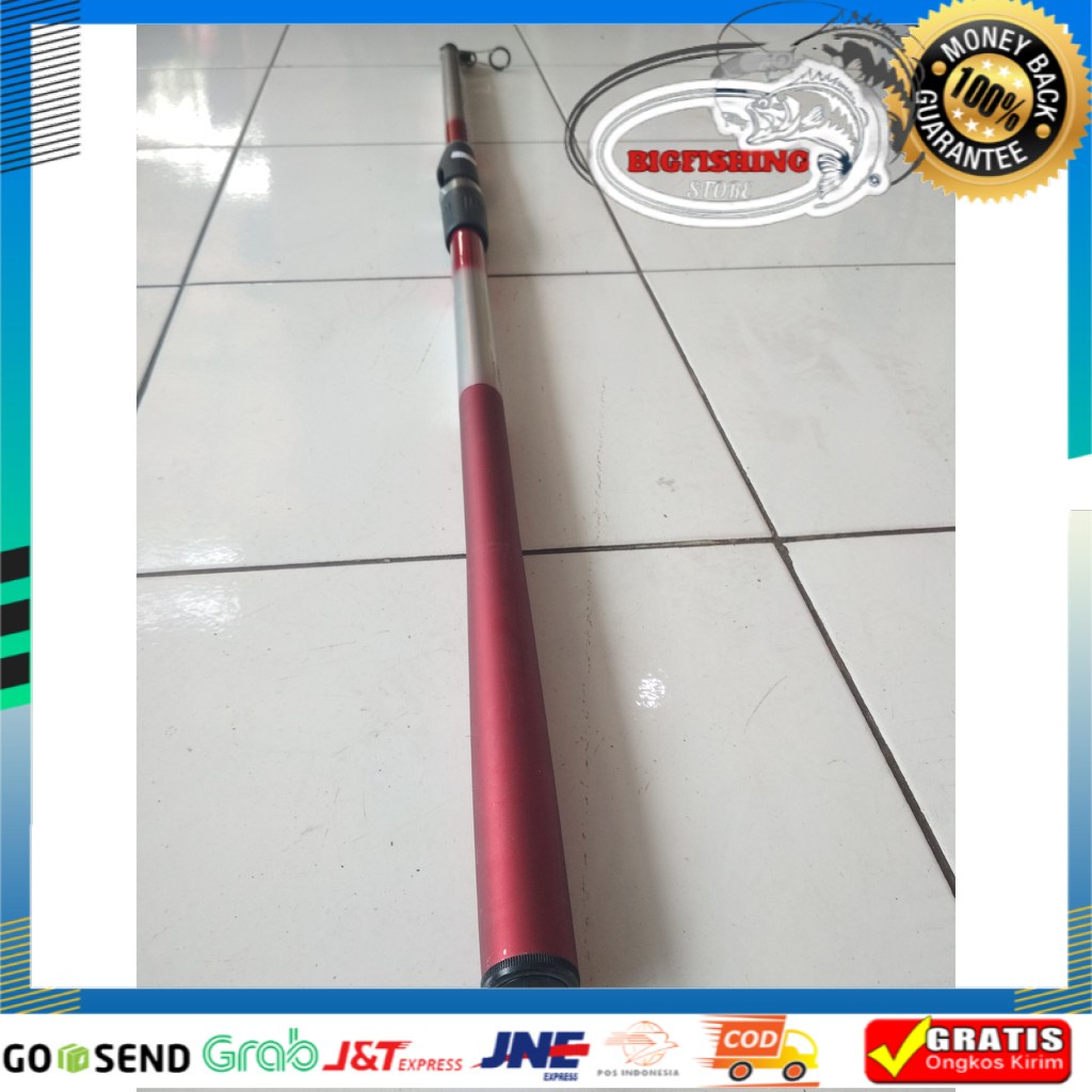 Joran Pancing Laut. Joran Surf Maguro Huricane 390 Carbon