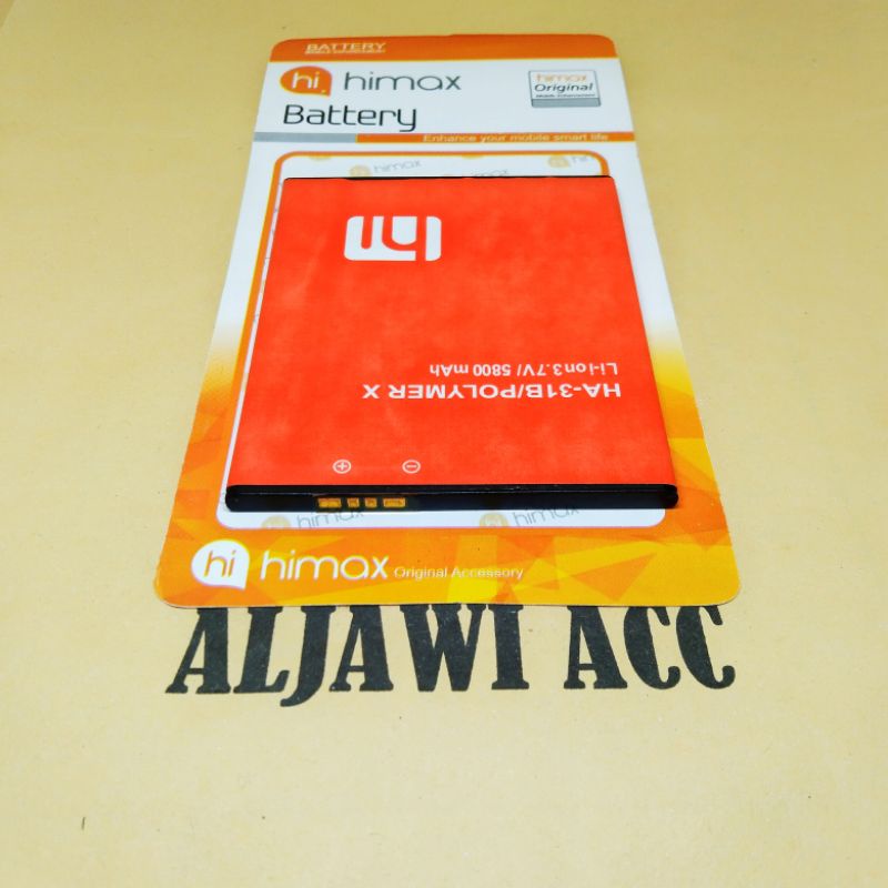 Baterai bt batre battery Himax Polymer X HA-31B Original Battery Hp