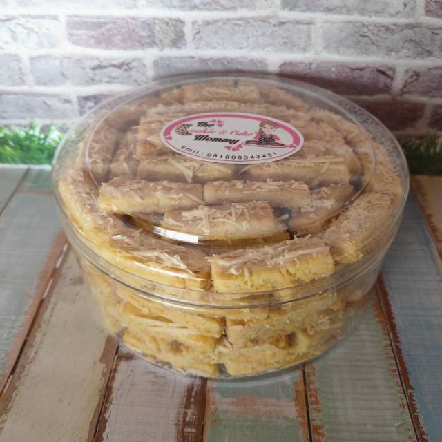 

Kastengel cookies keju 500gm