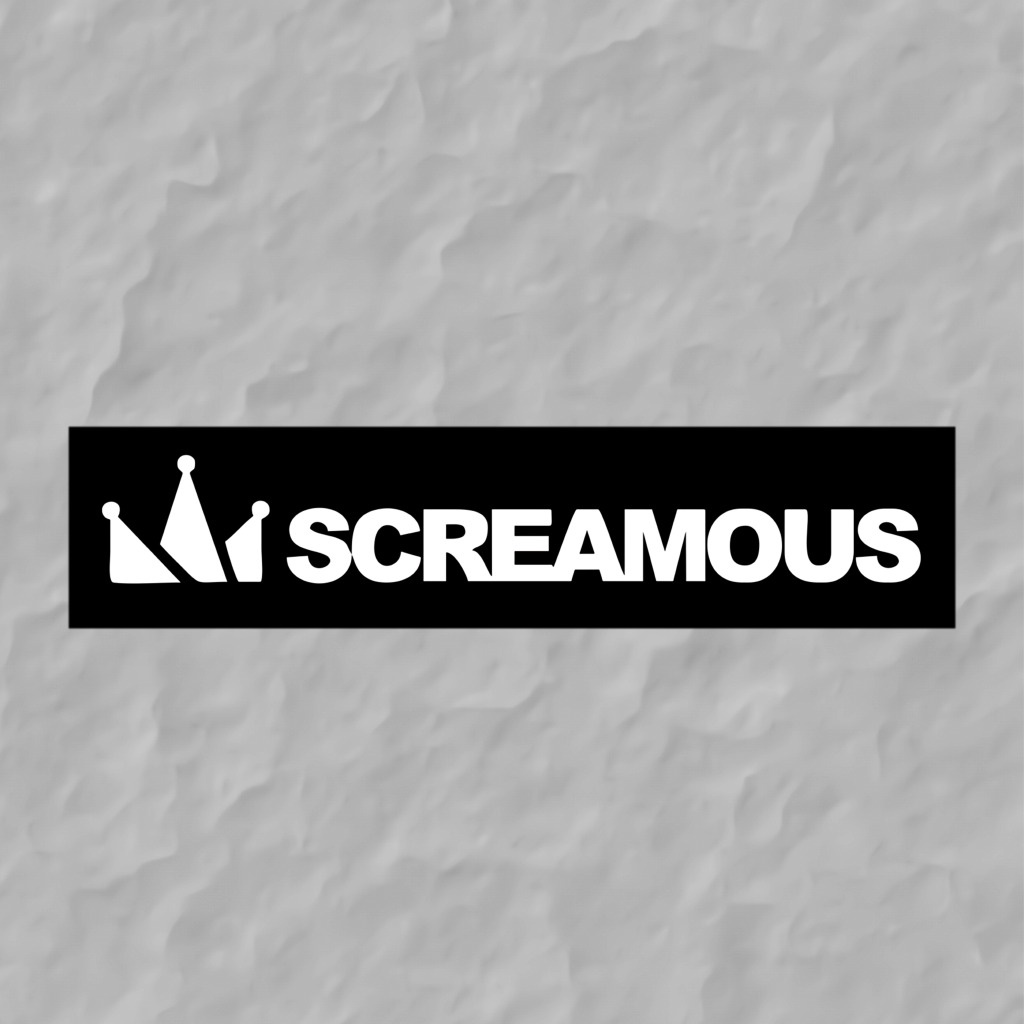 Sticker Screamous | Sticker Brand | Sticker Brand LOKAL
