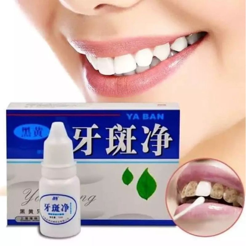 PEMUTIH GIGI PENGHILANG PLAK KARANG GIGI YABANJING TEETH WHITENING ORIGINAL DIJAMIN