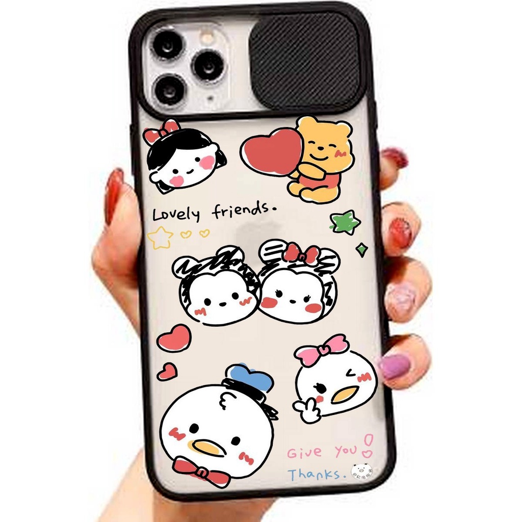 Baru casing softcase motif lucu DD01 for Infinix HOT 9 10 Play Note 8 Smart 5 HD