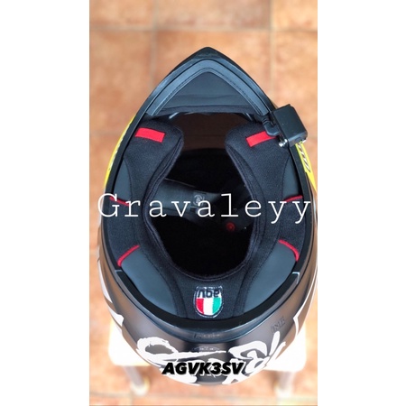 BUSA AGV K3SV MODEL AGV PISTA GPRR