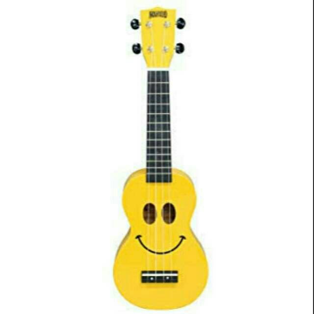 Gitar Ukulele - MAHALO - Ukulele Smile Yellow - 4 Senar - ORIGINAL
