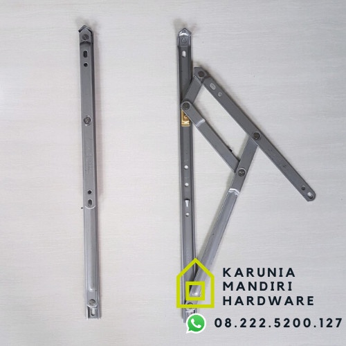 Engsel Casement Jendela Friction Stay 16" Inch Dekkson Dekson Deckson