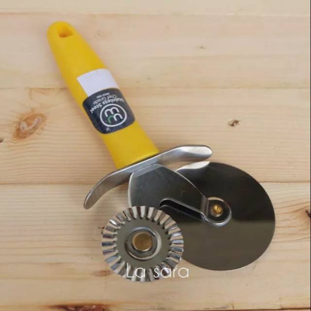 

58191 Cutter Pizza/Pastry Wheel Double TURUN HARGA