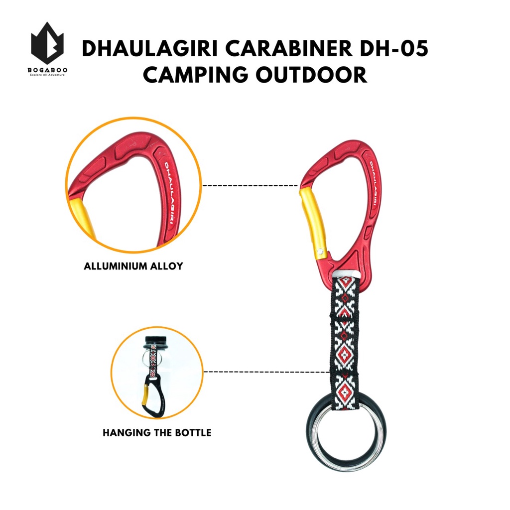 DHAULAGIRI KARABINER 06 - CARABINER DHAULAGIRI - DH KARABINER - CARABINER