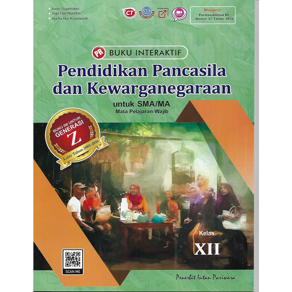 Jual Buku Lkspr Ppkn Sma Kelas 10 11 12kelas X Xi Xii Semester 1 Dan 2 Th 2022 Intan Pariwara 