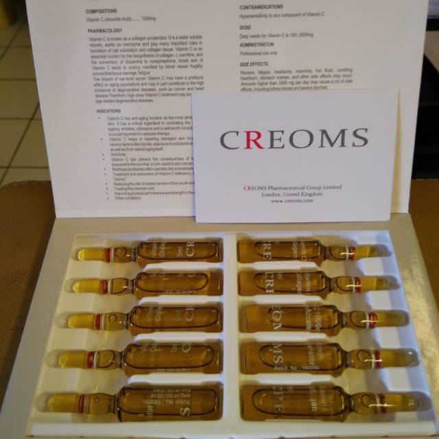 Collagen Accelerator (Vitamin C) Ecer 2 Ampul