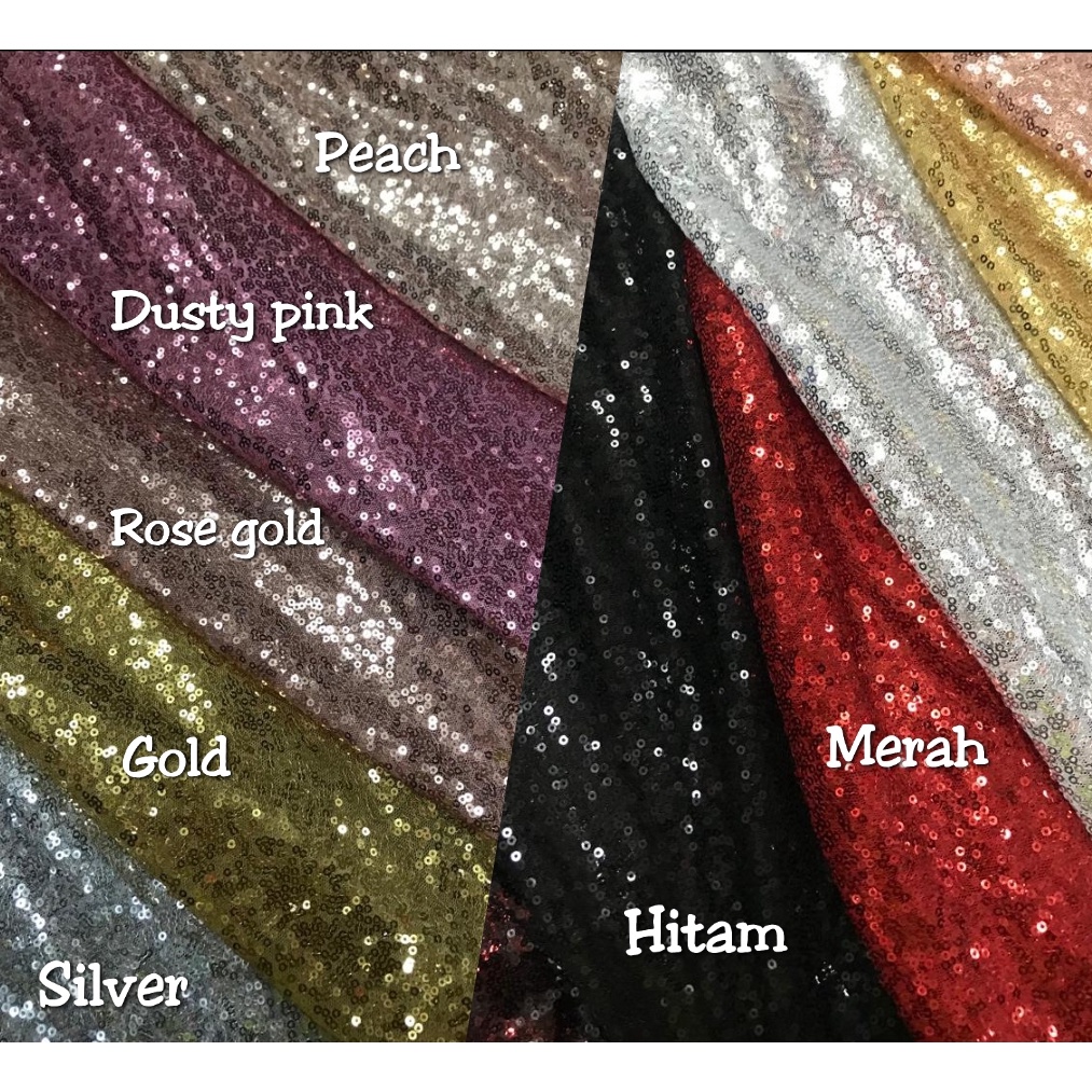 Kain Glitter Sequin Background Backdrop Dekorasi Hiasan Foto Video Potongan