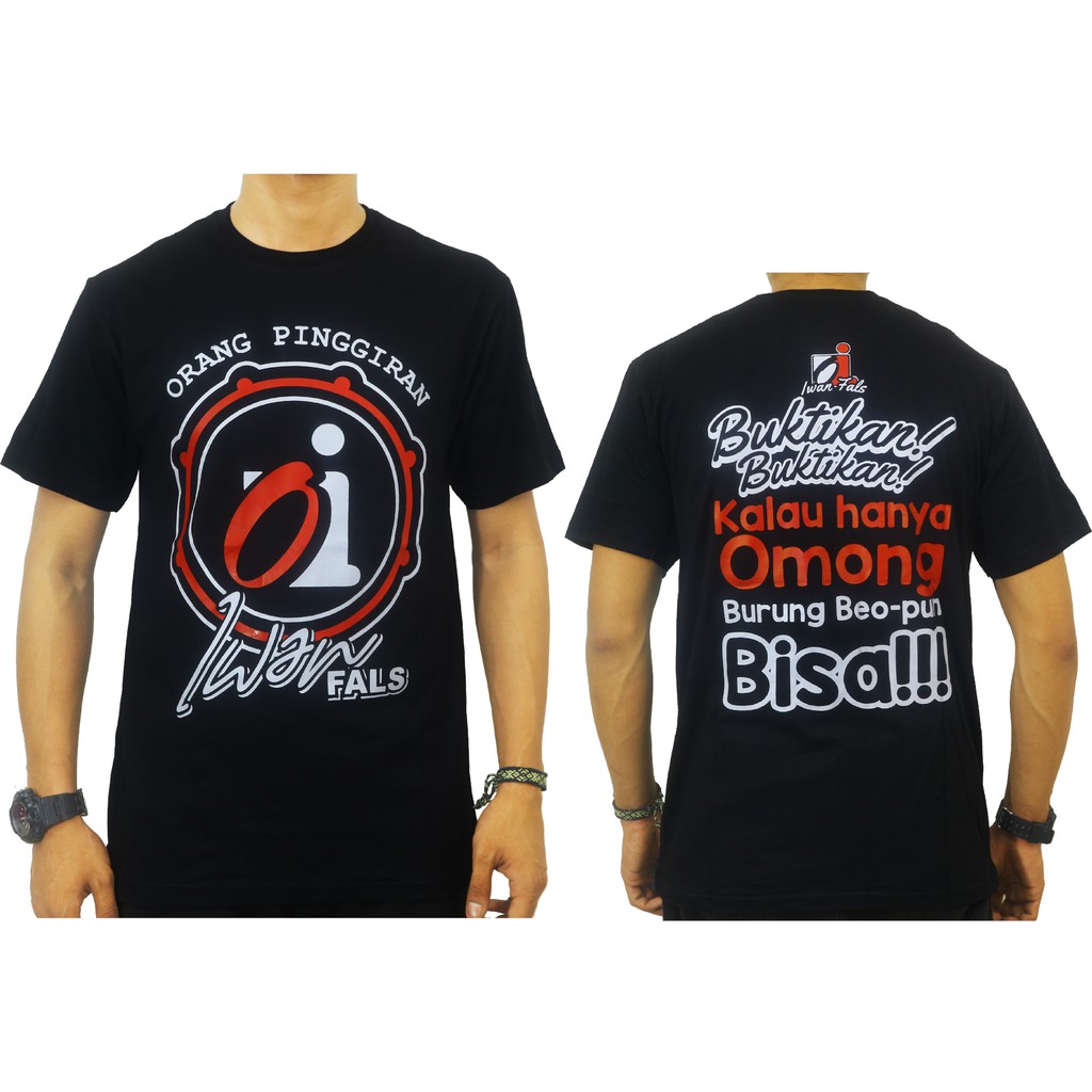 Baju Kaos Iwan Fals Orang Pinggiran Shopee Indonesia