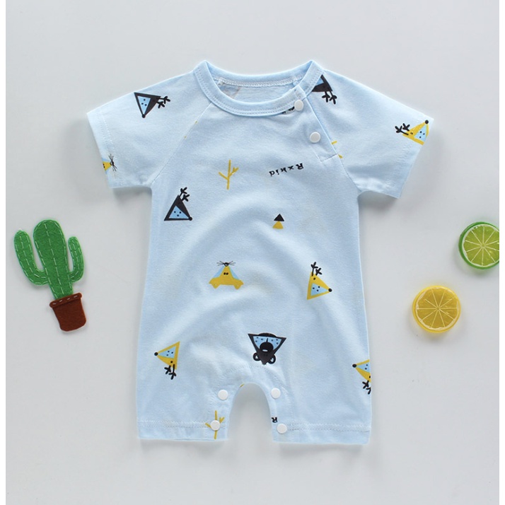 babyfit BODYSUIT HS jumper romper anak bayi baju unisex import j03r-blue teepe tent