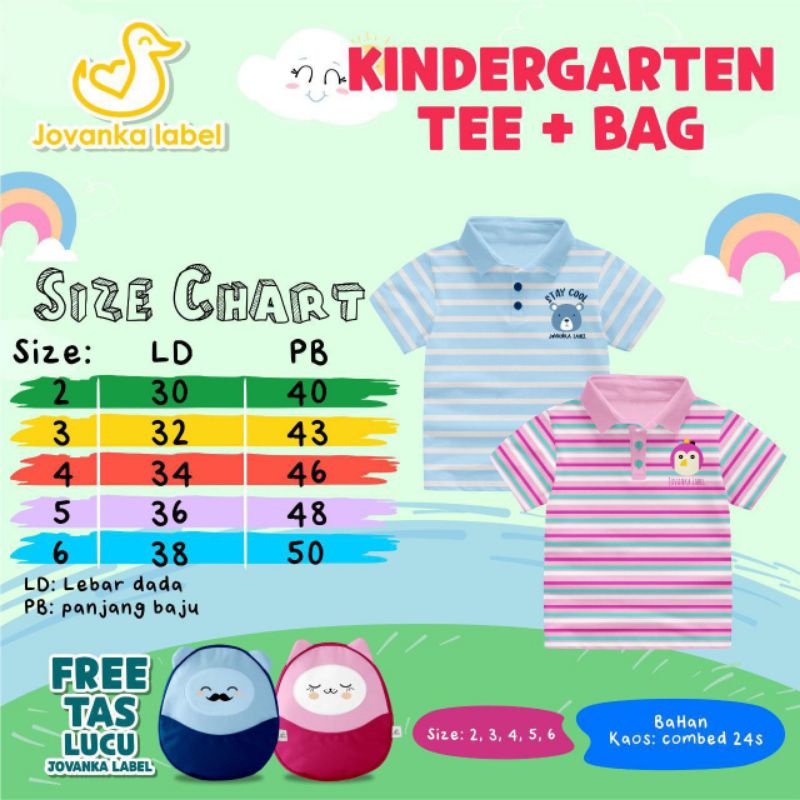 Afsheenastore Set Kindergarten By Jovanka Label