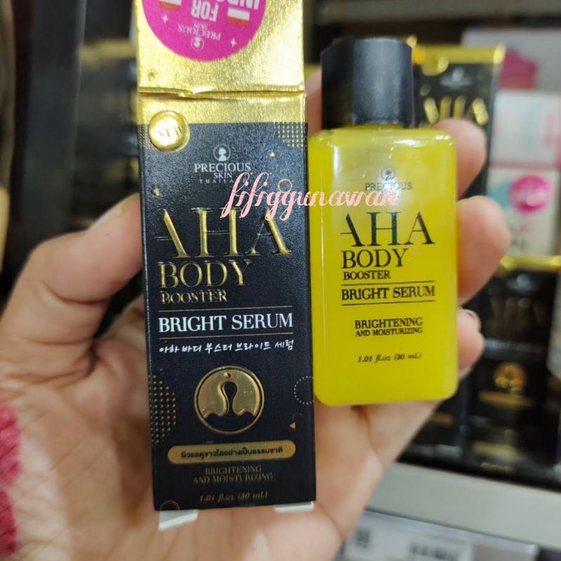 AHA Body Booster SERUM | Body Serum AHA | Mimi white AHA - 30ML - Body Serum BPOM - Serum Pemutih Ampuh - Cream Pemutih Aman