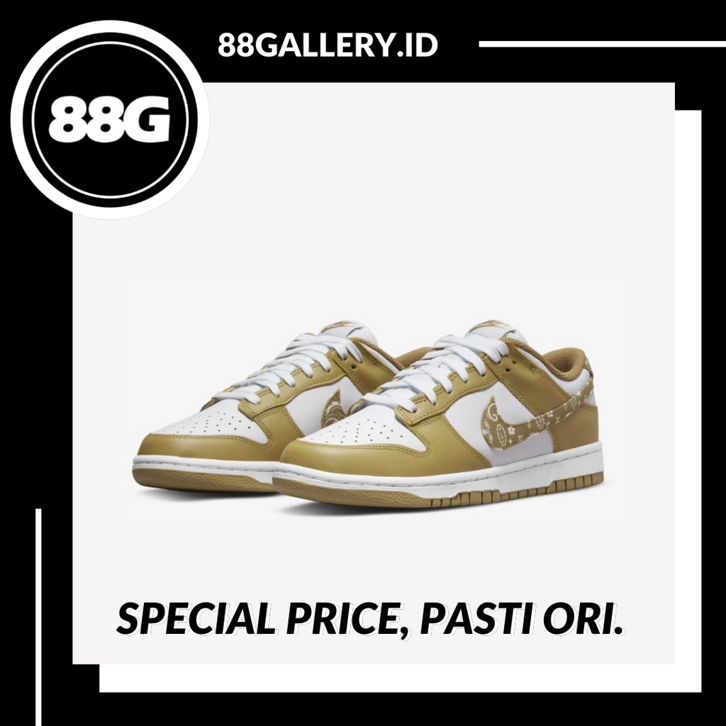Dunk Low Barley Olive Paisley