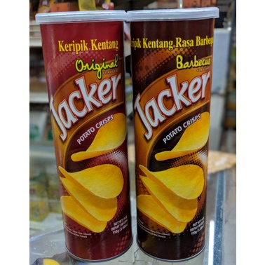 Jacker Potato Chips 110 gram Snack Import Malaysia