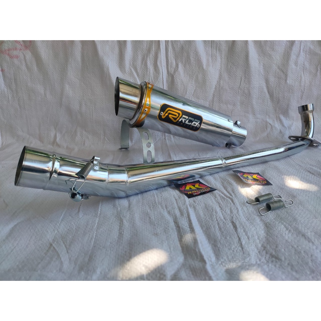 KNALPOT RACING RCB KNALPOT RCB  Supra Revo Smash Jupiter Z Shogun Blade Karisma