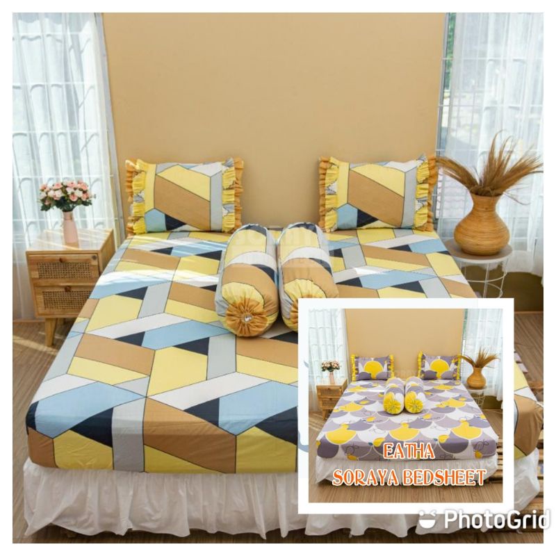 Eatha Sprei Soraya Type Karet 180x200x30