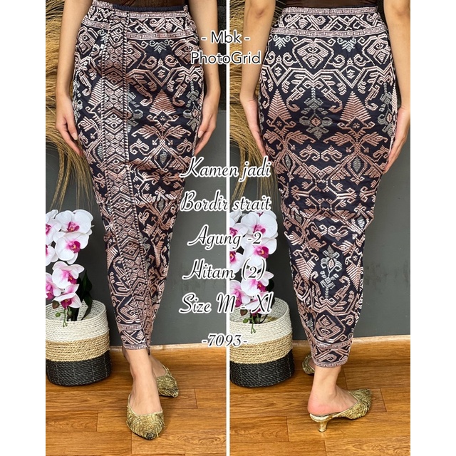 ROK BORDIR TRSULA 1 DAN TRSULA 2-Hitam