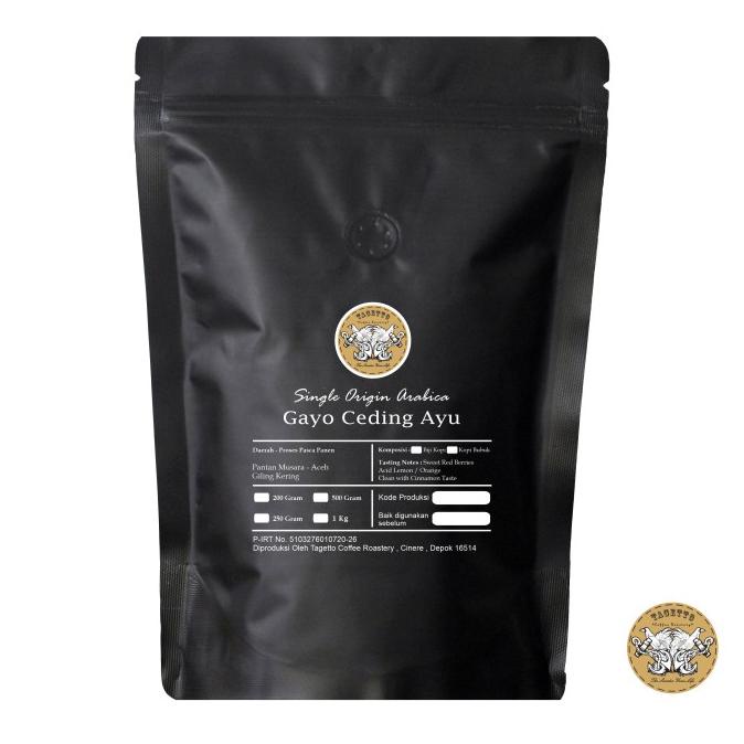 

Kopi Arabika Gayo Ceding Ayu 1Kg Specialty (Biji / Bubuk) -Diskon Sd 50%