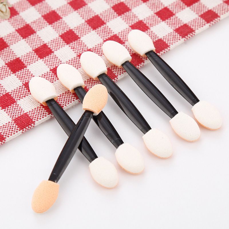 Siy 50pcs Stik Spons Resin Dua Sisi Sekali Pakai Untuk Membuat Perhiasan
