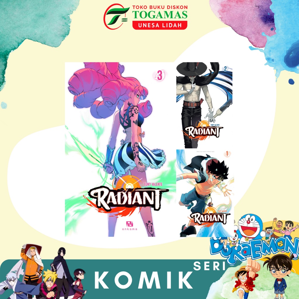 PRE-ORDER KOMIK RADIANT 01, 02, 03, 05 KARYA TONY VALENTE