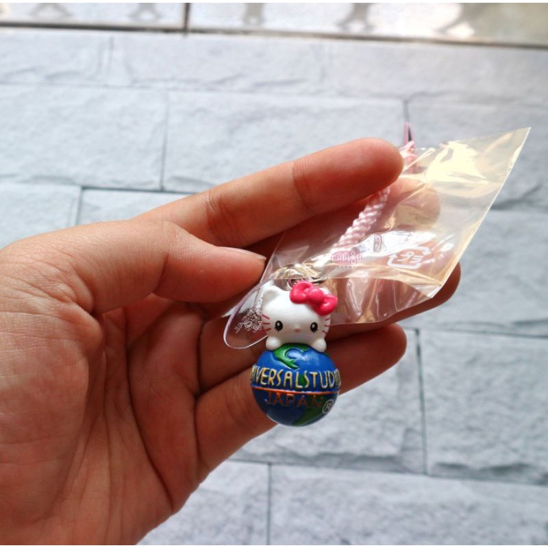 USJ Hello Kitty Keychain HP Strap / Gantungan HP Hello Kitty