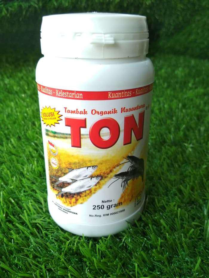 [ Nasa ] Ton Tambak Organik 250 Gr/ Pupuk Organik Vitamin Ikan Udang/ Stockist Nasa Tangerang