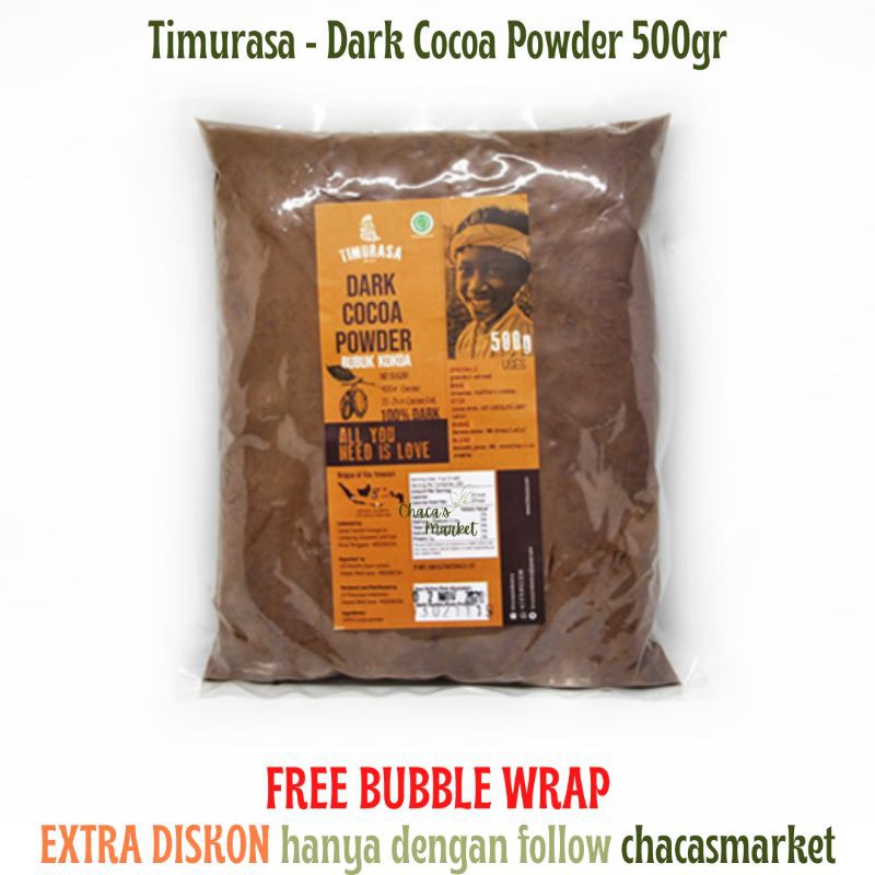 

Timurasa Dark Cocoa Powder (Bubuk Coklat Cocoa Siap Saji)