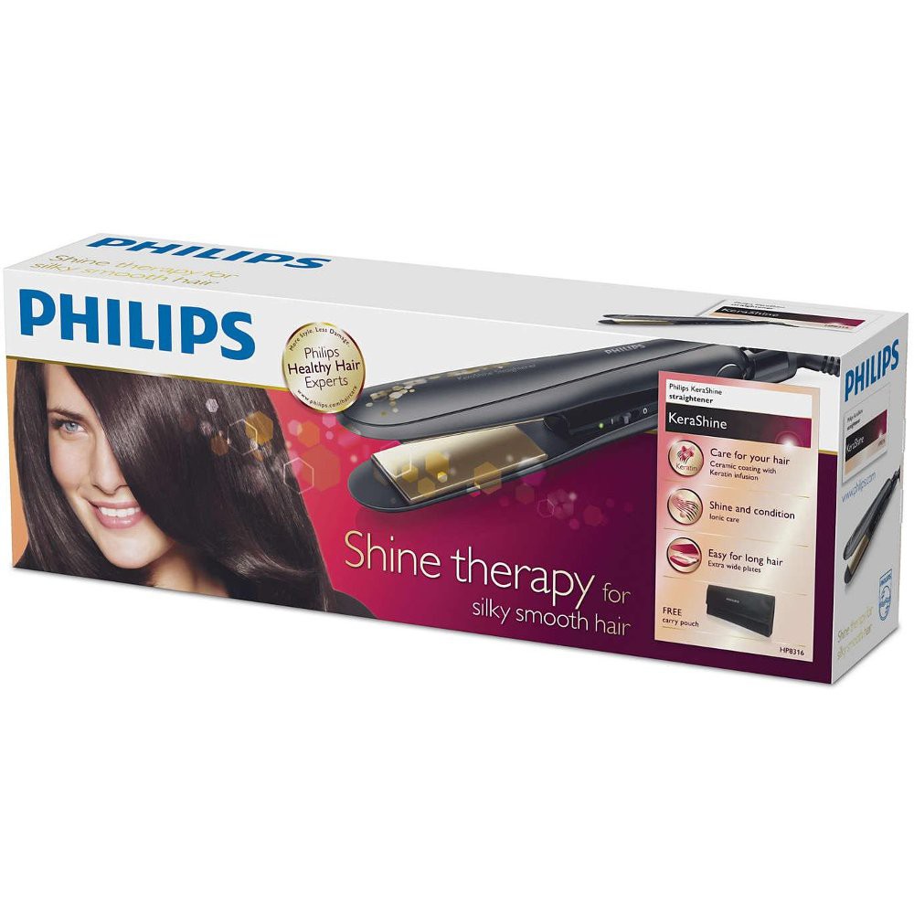 Promo Philips Catokan rambut HP 8316 Pelurus Rambut Philips Kerashine Diskon