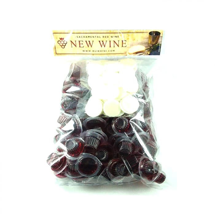 

Anggur Perjamuan (New Wine) Cup isi 100 dan Hosti