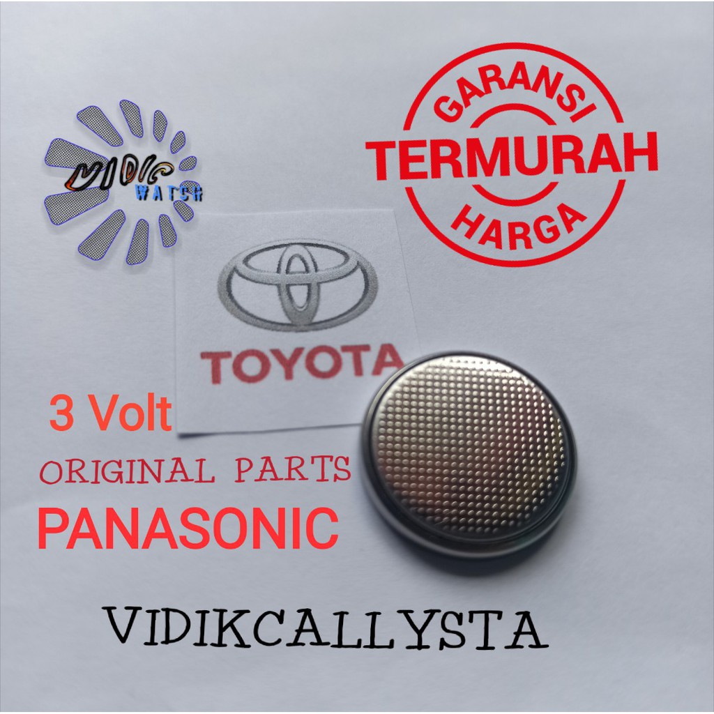 Baterai KEYLESS Kunci remot Mobil Innova Reborn Calya Sigra Grand AVANZA XENIA BATRE BATREI