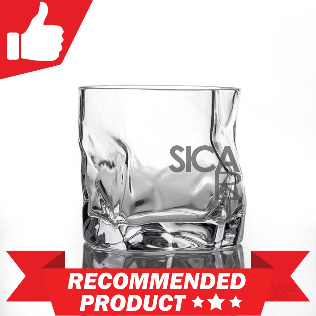 Gelas Cangkir Whisky Wine Glass Cup Sloki 250ML