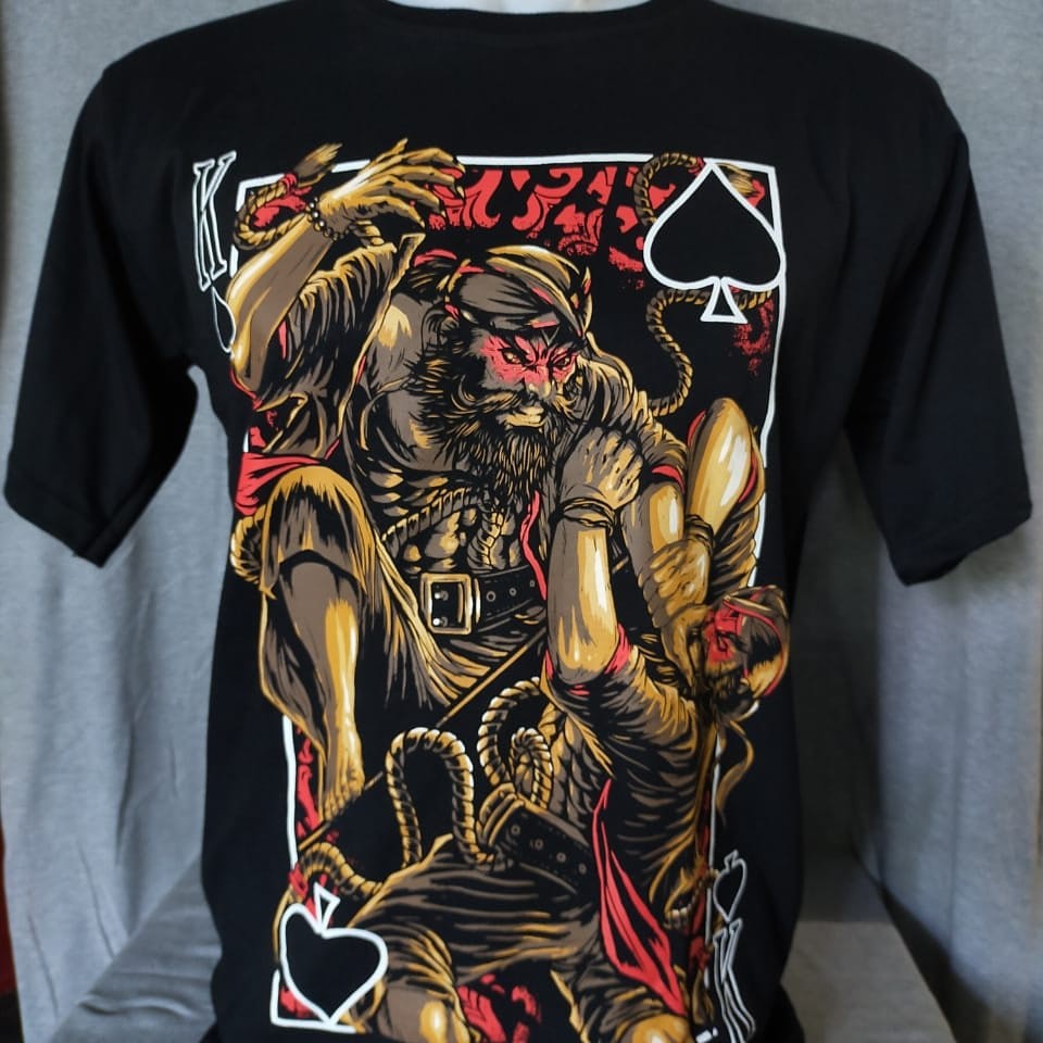 Kaos Warok Ponorogo kaos warokan kartu remi