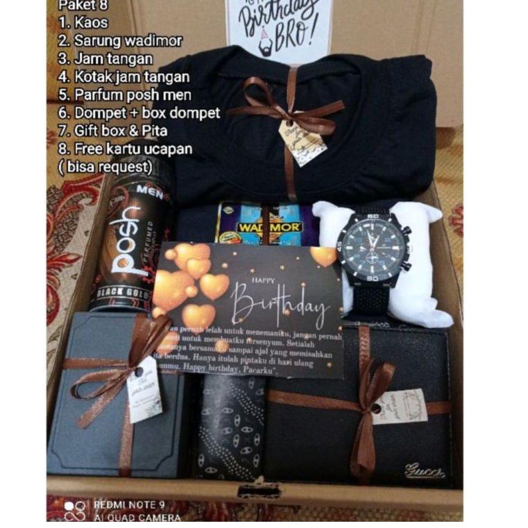 

Kirim sekarang / 08DR7 0KADO COWOK | HAMPERS COWOK | paket kado buat cowok /Terlaris