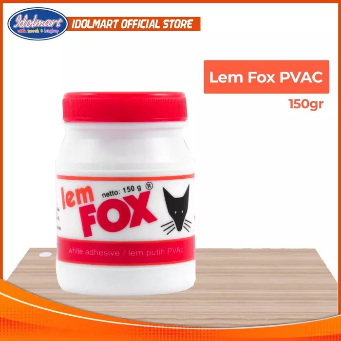 

IDOLAKU Lem Fox Putih 150gr / lem perekat serbaguna