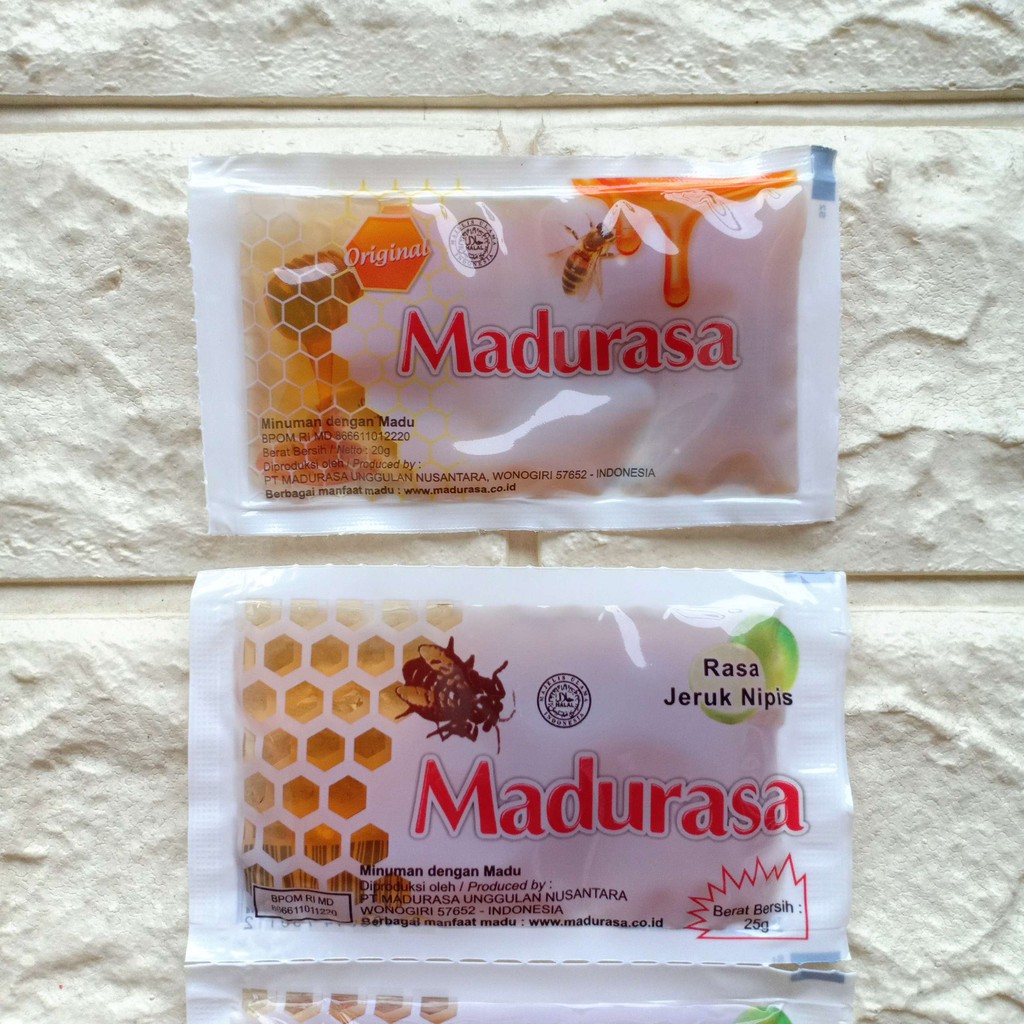 

Madurasa Sachet 25gr 20gr Minuman Madu Rasa Jeruk Nipis Original 25g 20g 25gram 20 25 g gr gram