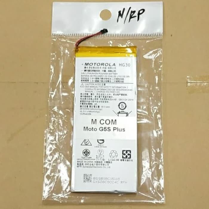 baterai MOTO G5S PLUS HG30 ORIGINAL battery battle batre bat