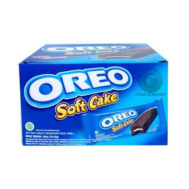 

oreo soft cake 16 g box isi 12 pcs