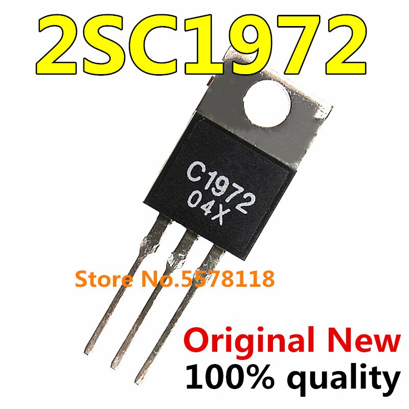 5pcs-10pcs Ic 2sc1972 C1972 To-220