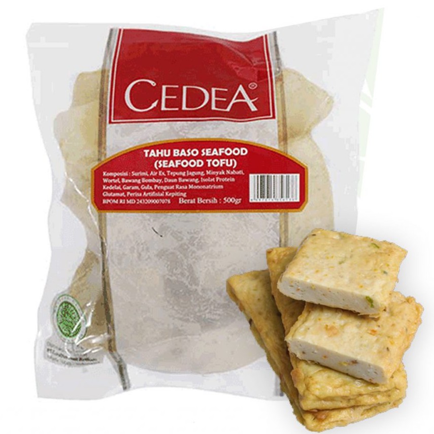 

CEDEA TAHU BASO SEAFOOD 500GR