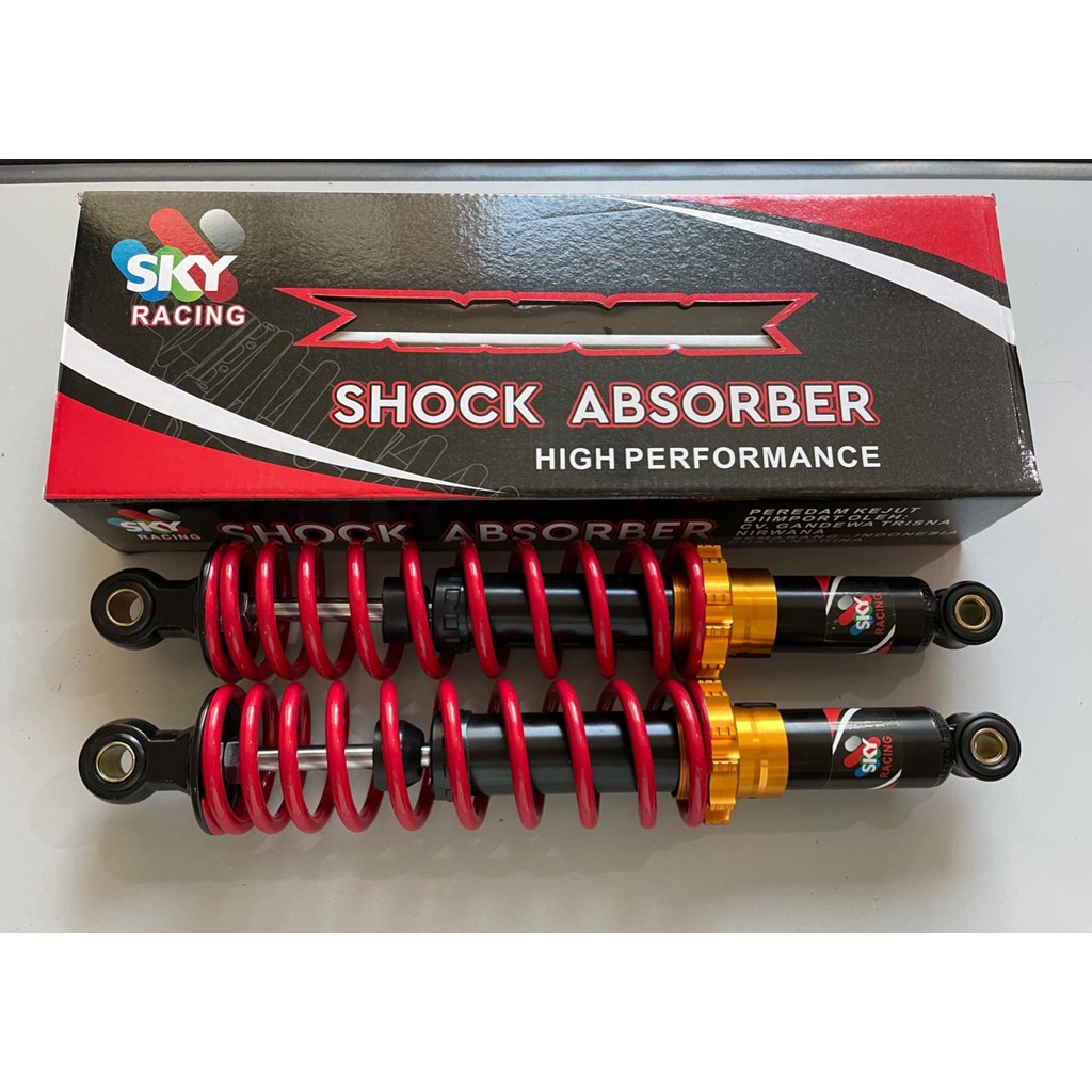 SHOCKBREAKER SKY RACING 811 SERIES 340MM SHOCK BREAKER SHOK SUPRA X 125 KARISMA BLADE REVO FIT ABSOLUT SUPRA FIT