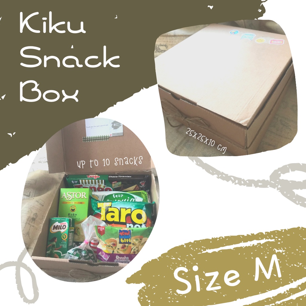 

Kiku Snack Box | Affection Box (Size Medium)