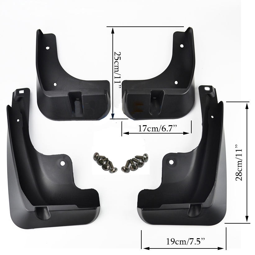 1 Set Mud Flap Pelindung Splash Untuk Fender Mobil Lexus ES XV70 XZ10 2019 2020 2021